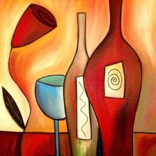 Схема вышивки «Абстракция»