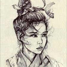 Схема вышивки «Чан ман воль»