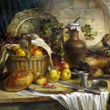 Схема вышивки «натюрморт римма вьюгова»