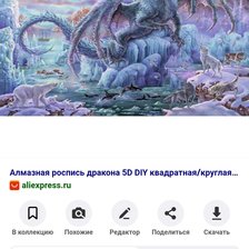 Схема вышивки «Дракон»