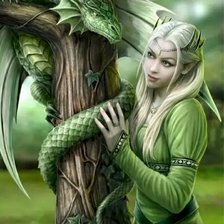 Схема вышивки «змей искуситель»