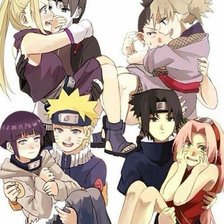 Схема вышивки «Пары в Наруто»