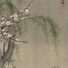 Схема вышивки «Япония, сакура»