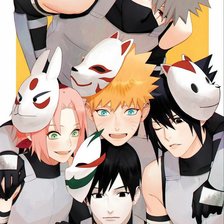 Схема вышивки «Команда 7»