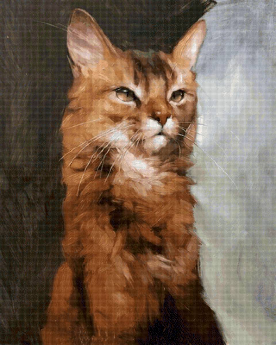 художник Jennifer Gennari (jen_art) - животный мир, художник, животные, кошки - предпросмотр