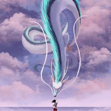 Схема вышивки «дракон»