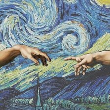 Схема вышивки «Ван Гог»