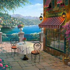 Схема вышивки «VISTA AL MAR»