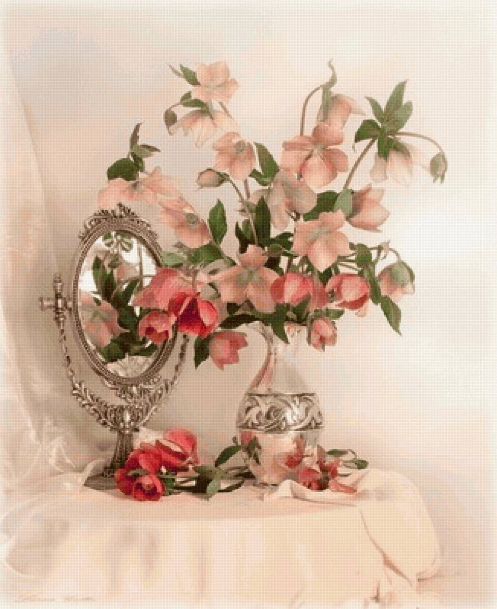 ESPEJO ROSA - flores - предпросмотр