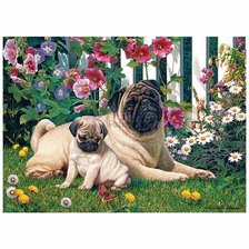 Схема вышивки «Rus»