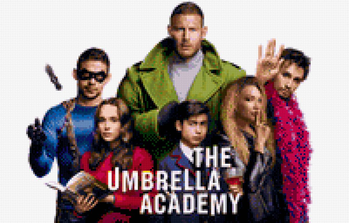 Академия Амбрелла. - лютер, диего, эллисон, пятый, ваня, клаус, академия амбрелла - предпросмотр