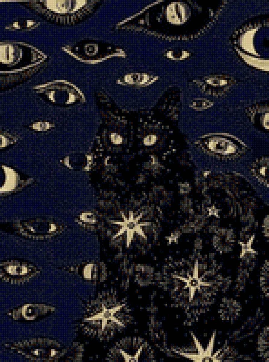 кот Бегемот - фантастика, мрак, кот - предпросмотр