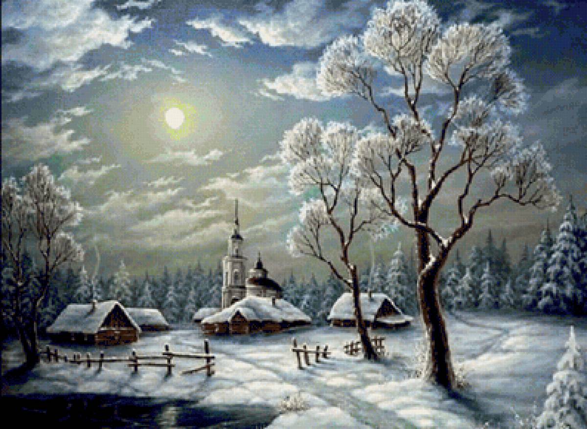 paisaje J - navideño - предпросмотр