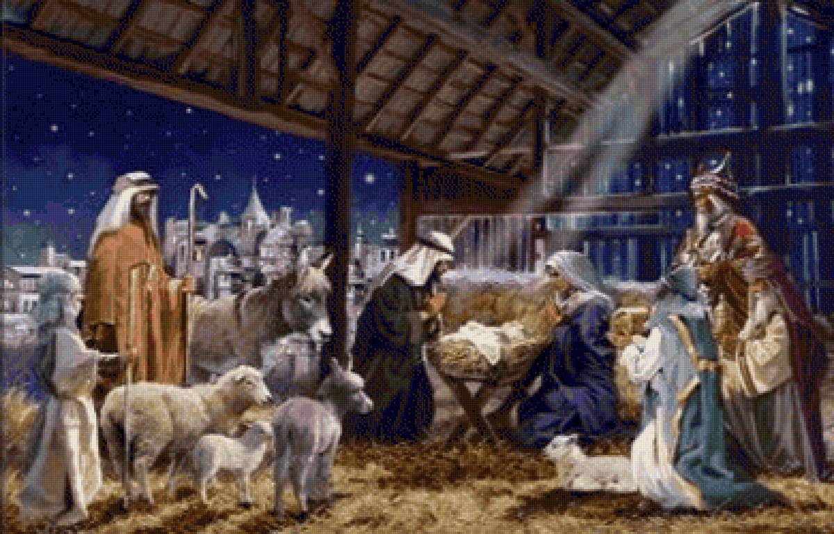 Sagrada familia4 - navideño - предпросмотр