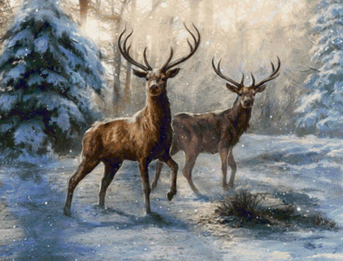 paisaje M - navideño - предпросмотр