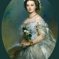 Схема вышивки «Принцесса Виктория»