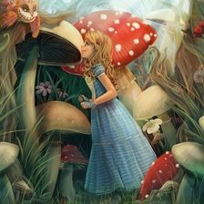 Схема вышивки «алиса»