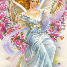 Схема вышивки «Фея»