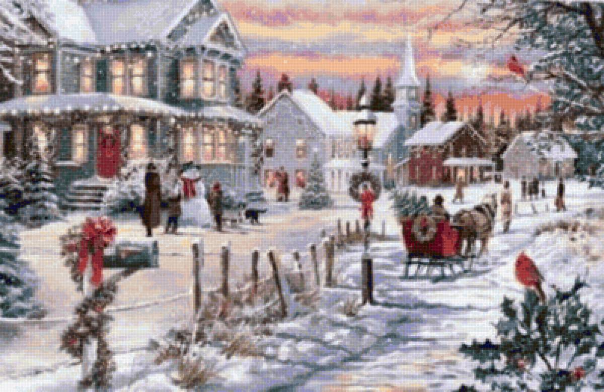 paisaje F - navideño - предпросмотр