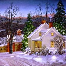 Схема вышивки «paisaje M»