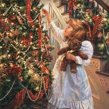 Схема вышивки «рождество сандра кук»