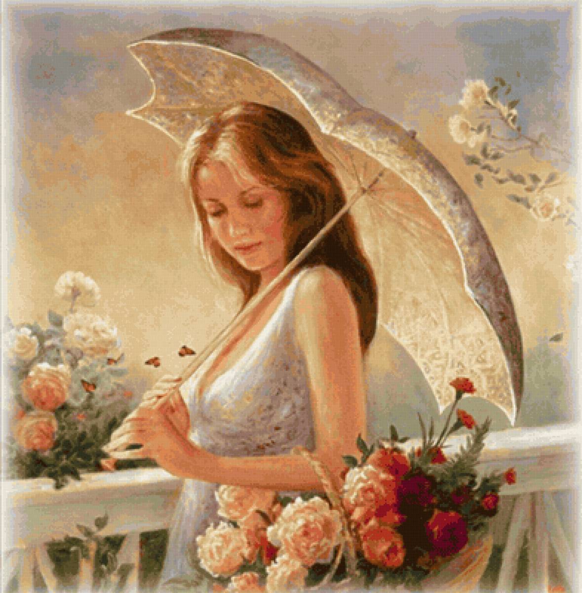 recolectora de flores - persona - предпросмотр