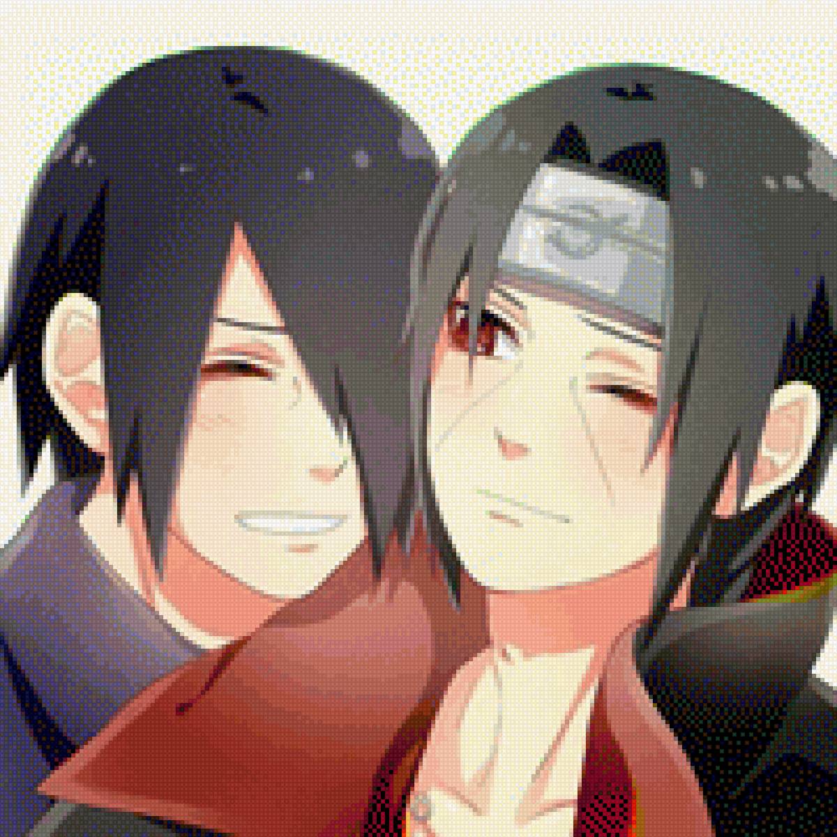 Саске и Итачи Учиха - итачи учиха, саске учиха, братья учиха - предпросмотр