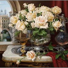 Схема вышивки «flori»