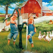 Схема вышивки «у колонки»