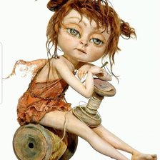 Схема вышивки «Фея рукодельница»