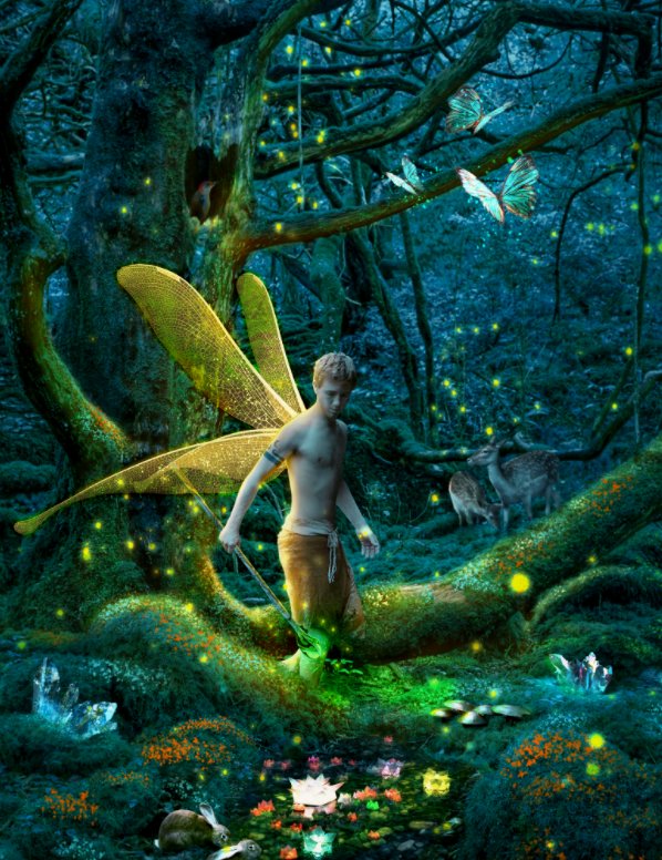 Защитник леса - портрет, пейзаж, природа, люди, фантастика, фэнтези - оригинал