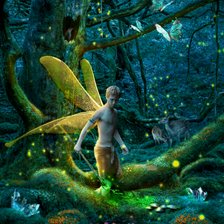 Схема вышивки «Защитник леса»