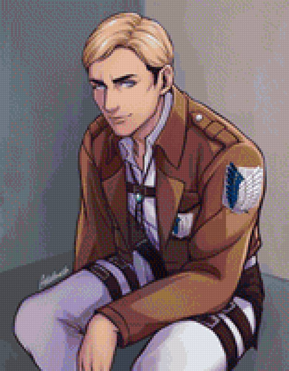 Эрвин Смит - attack on titan, атака титанов - предпросмотр