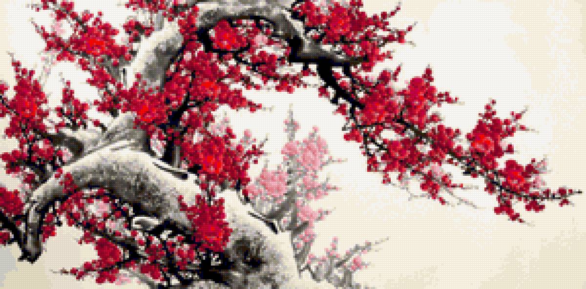 ветка сакуры - предпросмотр