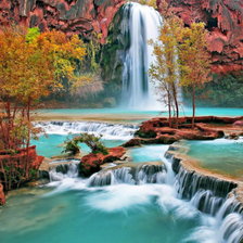 Схема вышивки «водопад3»