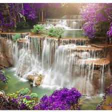 Схема вышивки «водопад4»