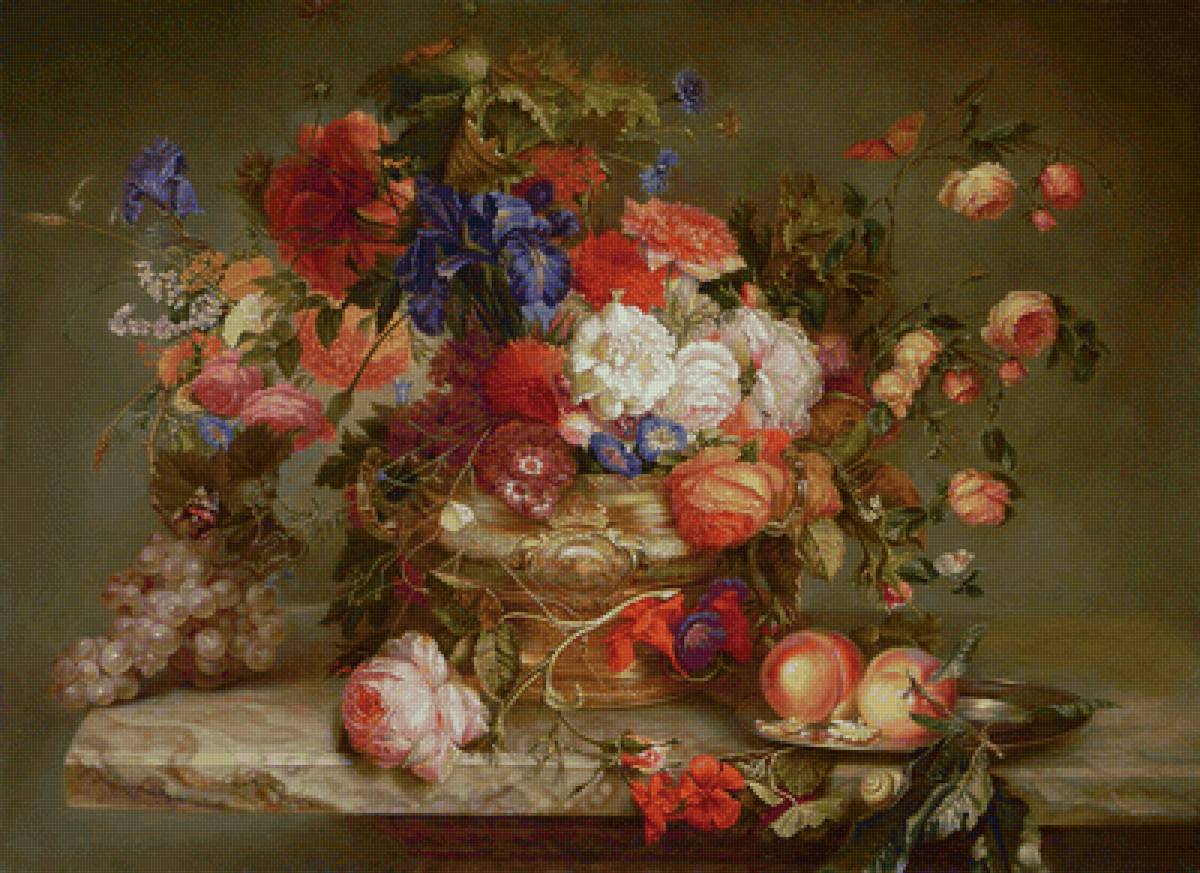 цветочный натюрморт - предпросмотр