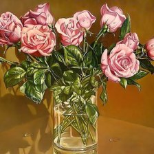 Схема вышивки «Розы»