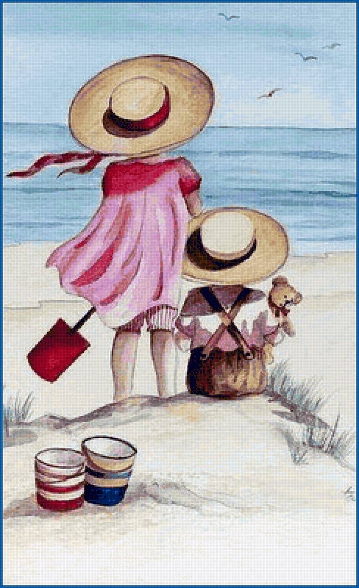 mirando el mar 2 - paisaje - предпросмотр