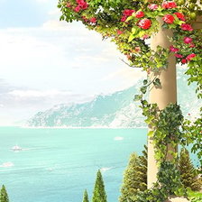 Схема вышивки «Лето схема №1»