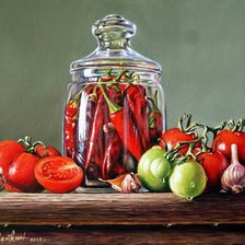 Схема вышивки «натюрморт»