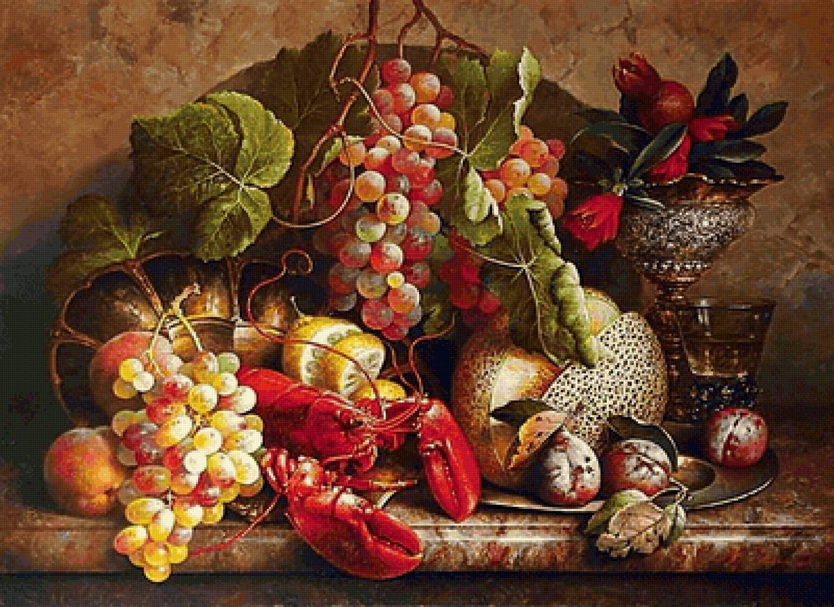 натюрморт с раком - предпросмотр