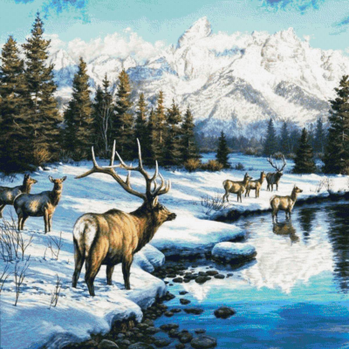 Олени - предпросмотр