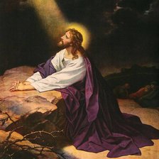 Схема вышивки «Молитва в Гефсиманском саду»