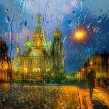 Схема вышивки «Питер»