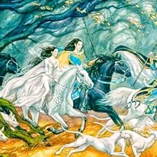 Схема вышивки «охота версия 2.0»