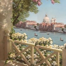 Схема вышивки «италия»