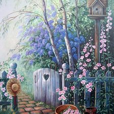 Схема вышивки «dvor,branka»