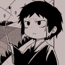 Схема вышивки «Акутагава Рюноске»