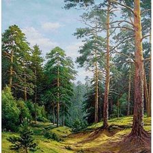 Схема вышивки «Пейзаж»